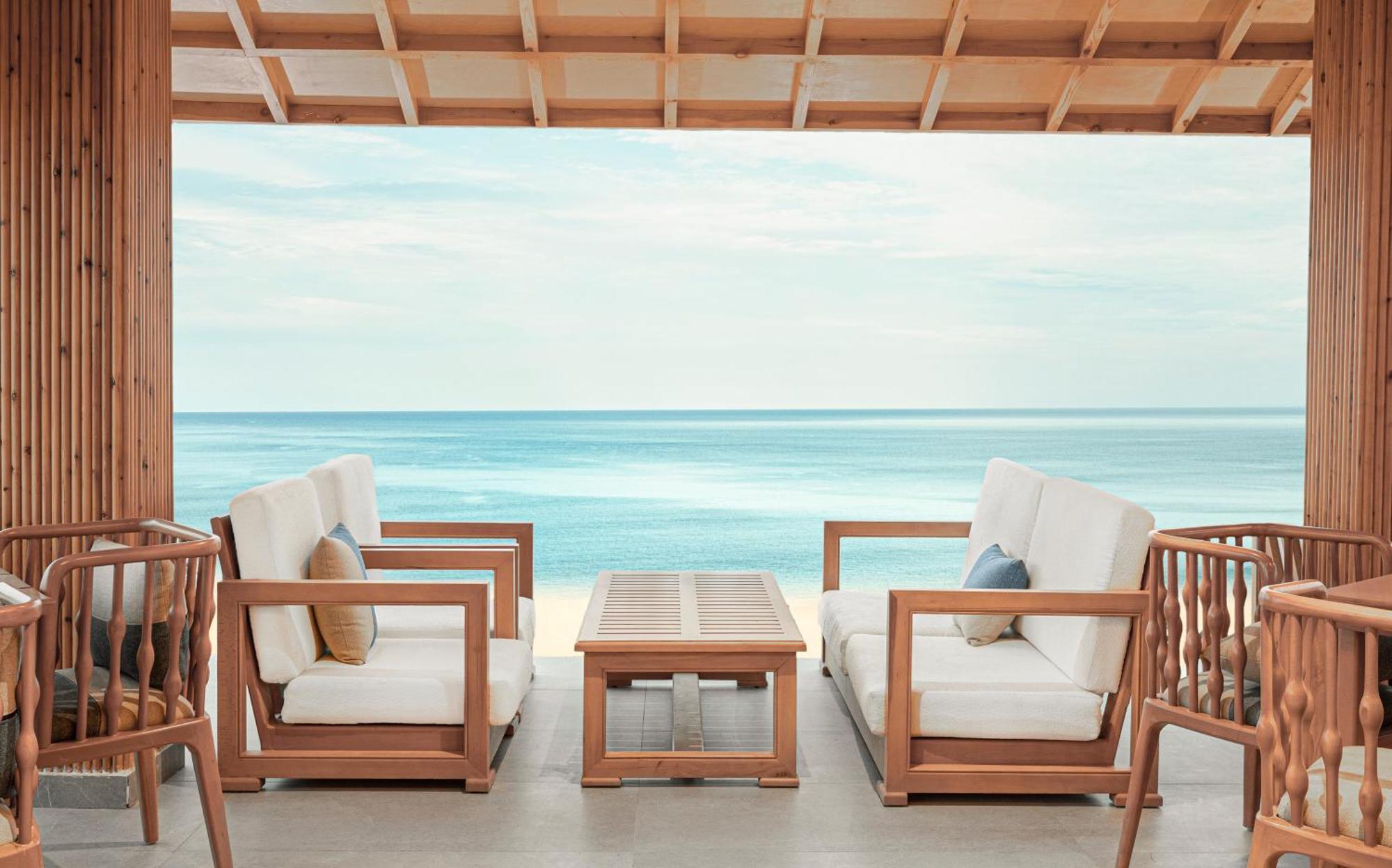The V Luxury Resort Sahl Hasheesh Hurghada Luaran gambar Outdoor furniture