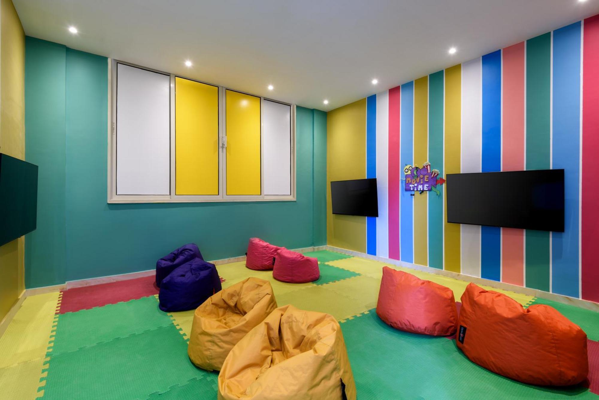 The V Luxury Resort Sahl Hasheesh Hurghada Luaran gambar The children's room